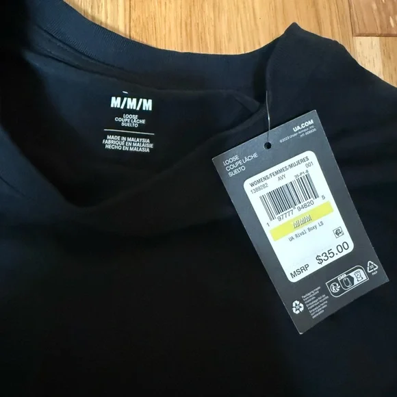 Under Armour Black Long Sleeve Tee - Picture 5 of 7